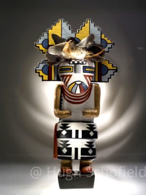 Hopi Tribe Sacred Radiance – Ceremonial Figure Fine Art Print