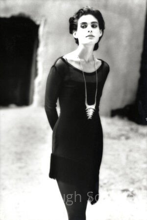 Black and White "Kerry Portrait" Wall Art – Timeless Editorial Print