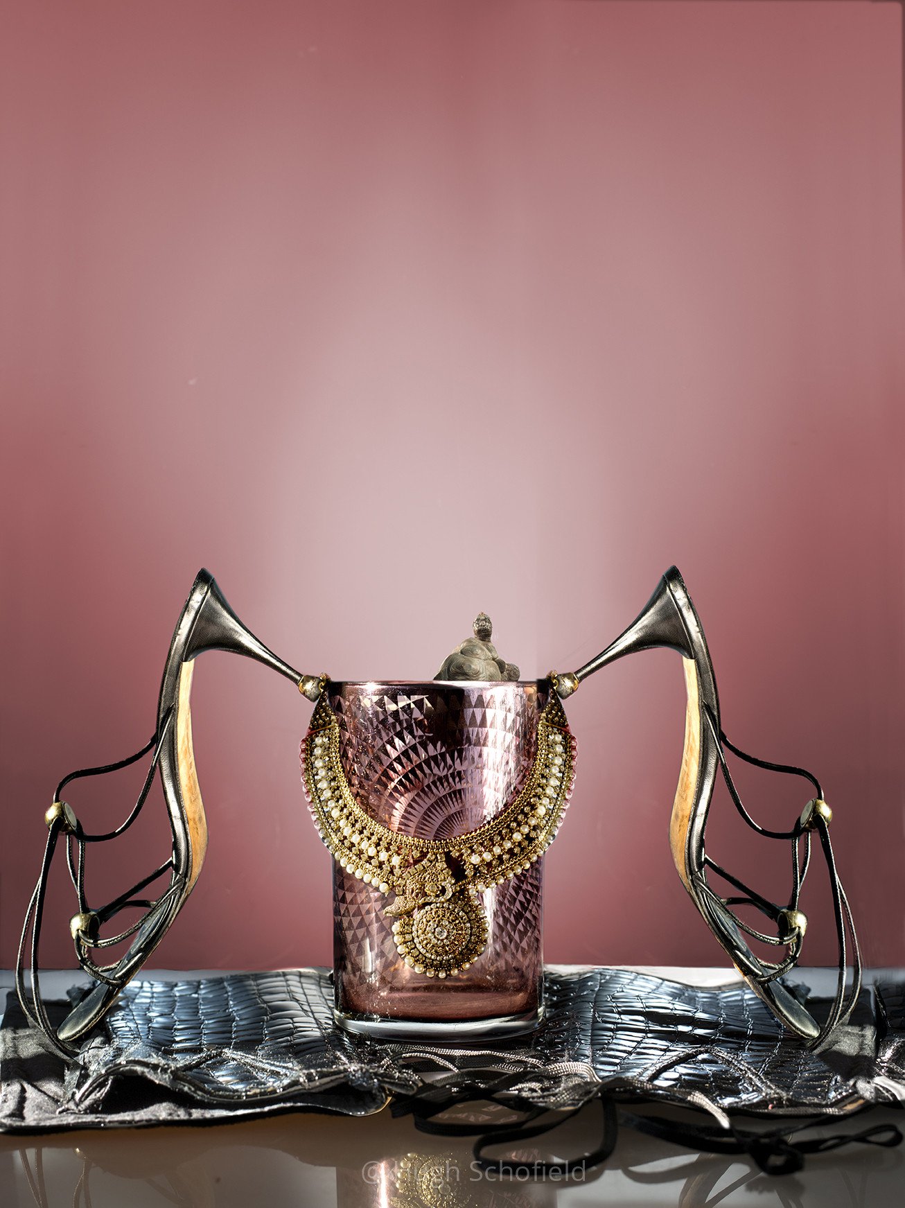 Luxury Surreal Still Life Wall Art – Fashion Statement Print